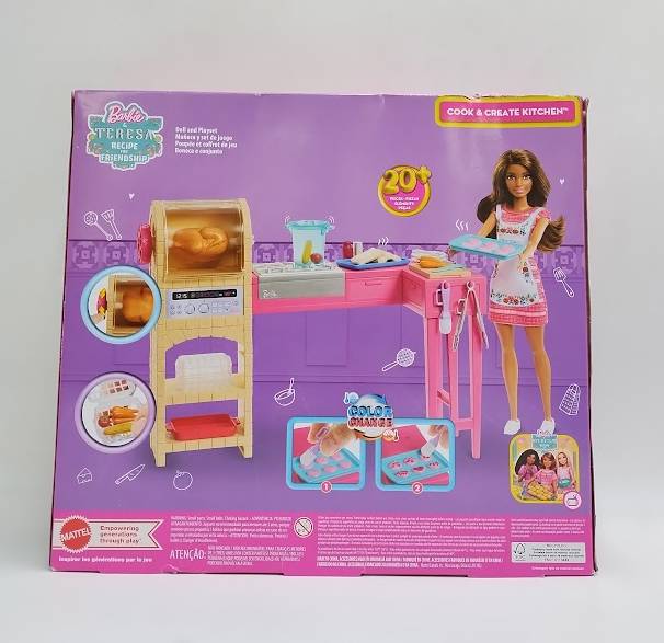 Barbie and Teresa Recipe for Friendship Doll and Kitchen Playset SEE DETAILS