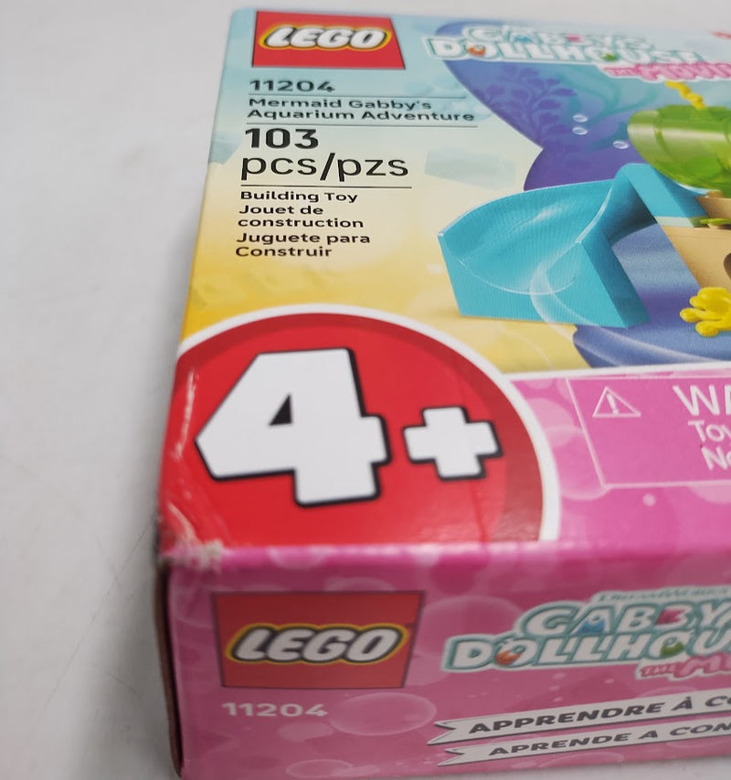 LEGO Gabby's Dollhouse Mermaid Gabby's Aquarium Adventure 11204 SEE DETAILS