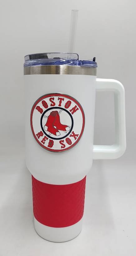 MLB Boston Red Sox Colossus Travel Mug - 40oz: Stainless Steel READ DESCRIPTION