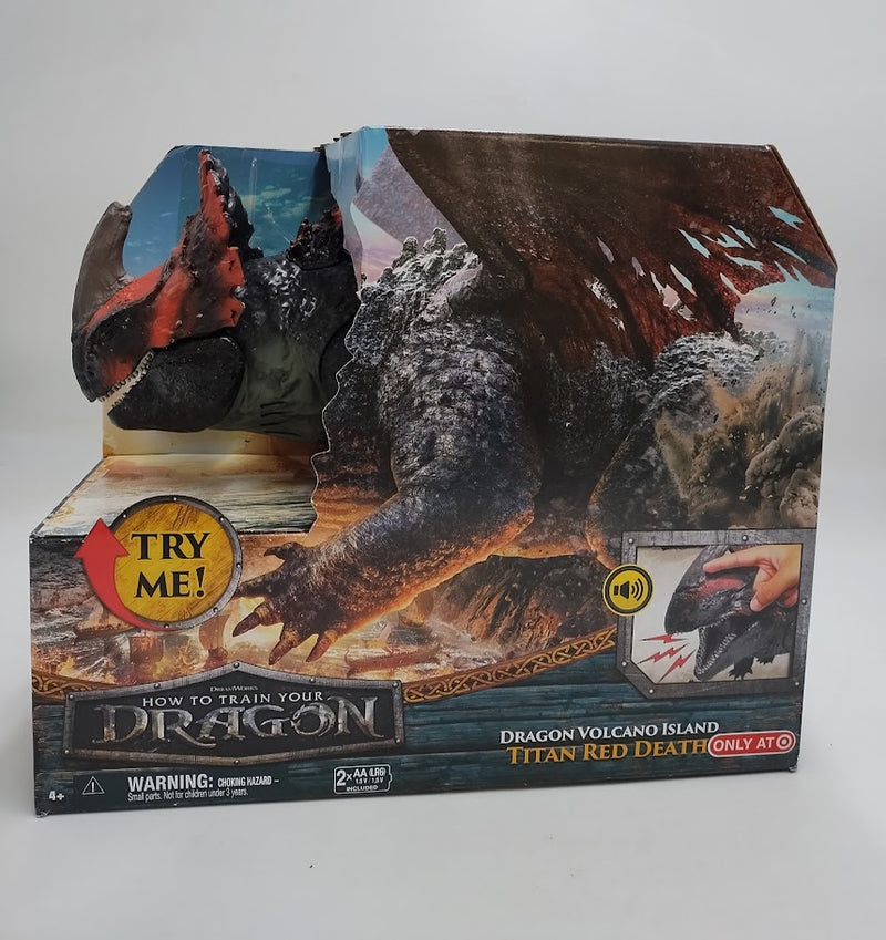 How to Train Your Dragon Titan Red Death Figure