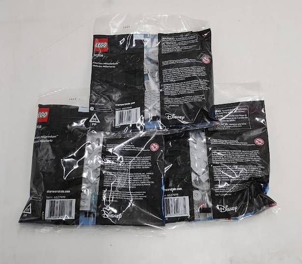 LOT OF 3!! LEGO Star Wars Millennium Falcon Mini-Build Toy 30708