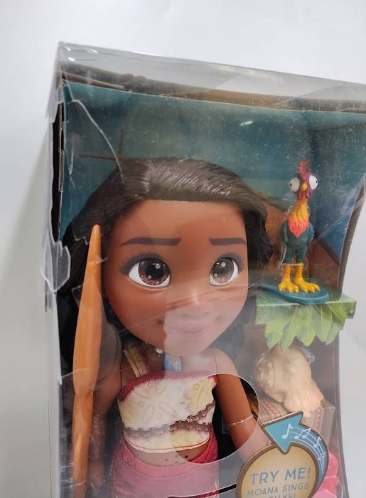 Disney Moana 2 My Singing Friend 14" Moana Doll & Heihei SEE DETAILS