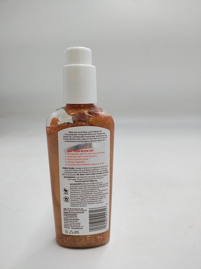 Palmer's Cocoa Butter Formula Shimmer Body Oil With Vitamin E, 5.1 Fl Oz