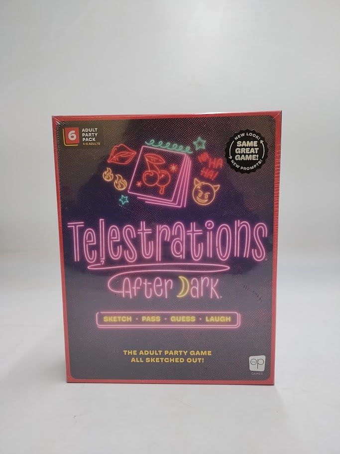 The Op Games Telestrations After Dark 6 Player Game
