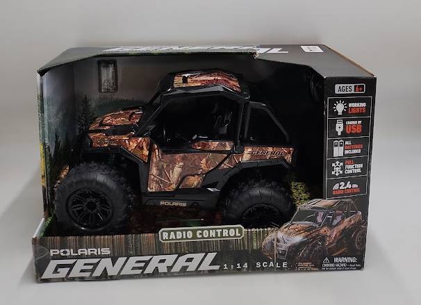 Sharper Image Toy Remote Control Vehicle Polaris General 1:14 Scale SEE DETAILS
