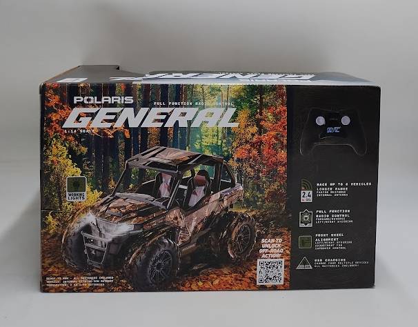 Sharper Image Toy Remote Control Vehicle Polaris General 1:14 Scale SEE DETAILS