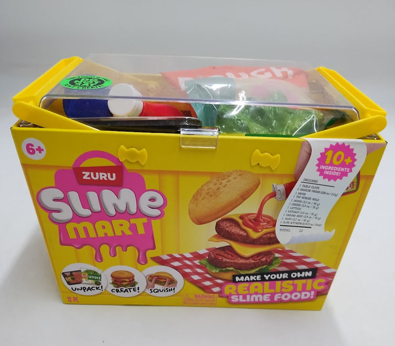 Slime Mart Small Basket Burger Slimes and Putties: Creativity Focus, 1.71 Net Weight, Single Piece