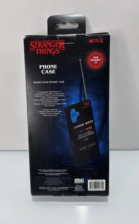 Stranger Things Walkie Talkie Phone Case - iPhone 17