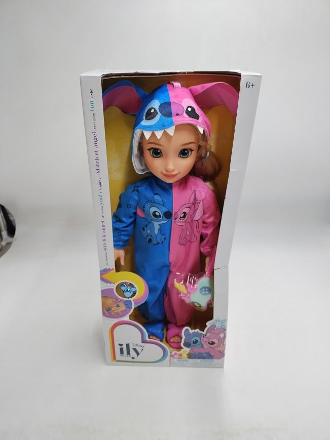 Disney ILY 4EVER 18" Stitch & Angel Inspired Doll Blonde SEE DETAILS