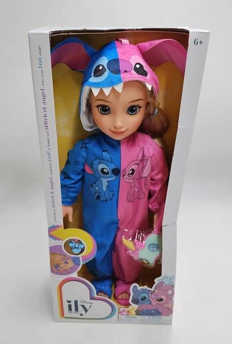 Disney ILY 4EVER 18" Stitch & Angel Inspired Doll Blonde SEE DETAILS