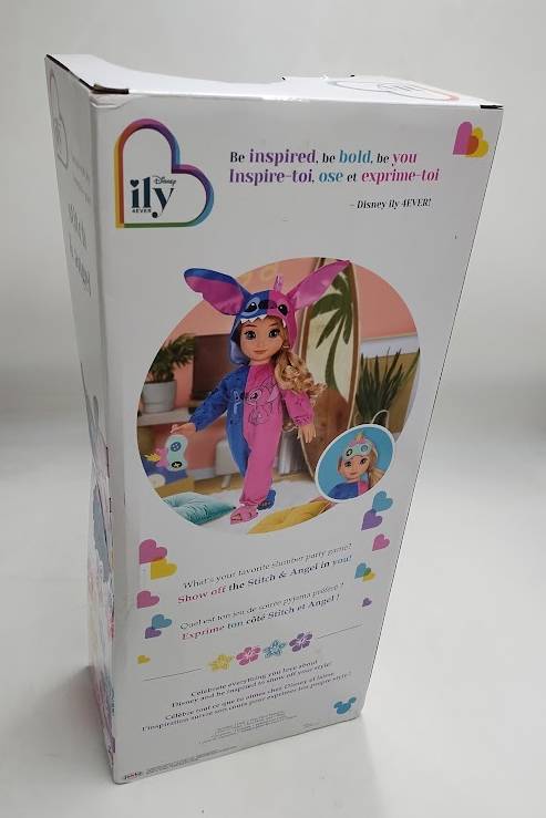 Disney ILY 4EVER 18" Stitch & Angel Inspired Doll Blonde SEE DETAILS