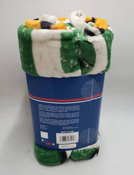 NBA Boston Celtics 60"x80" Cartoon Basketball Ultra Cozy Blanket