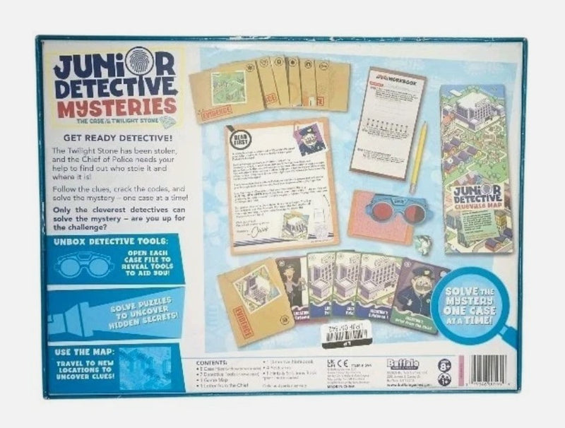 Buffalo Games: Junior Detective Mysteries Card Game