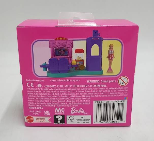 Barbie 6'' Mini BarbieLand Playset MT Doll