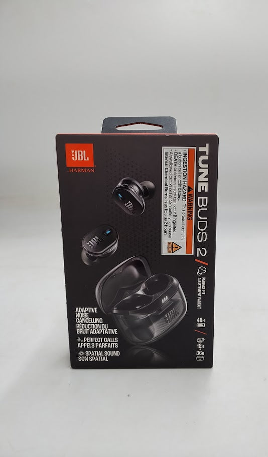 JBL Tune Buds 2 - Ghost Black
