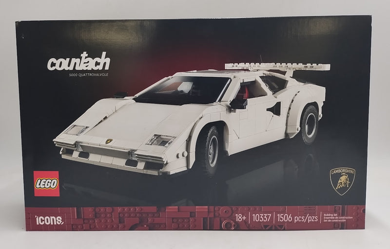 LEGO Icons Lamborghini Countach 5000 Quattrovalvole Set 10337 SEE DETAILS