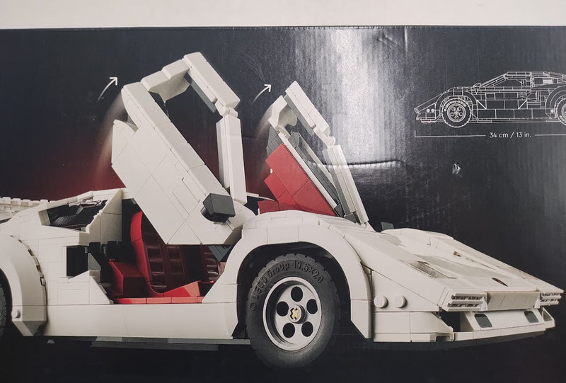 LEGO Icons Lamborghini Countach 5000 Quattrovalvole Set 10337 SEE DETAILS