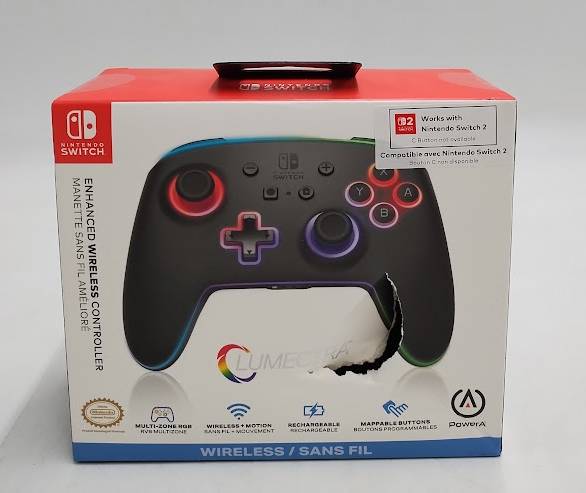 PowerA Enhanced Lumectra Wireless Controller for Nintendo Switch SEE DETAILS