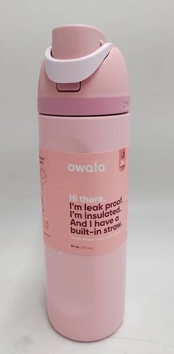 Owala 24oz Stainless Steel FreeSip Water Bottle - Rose Quartz READ DESCRIPTION