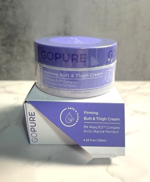 goPure Firming Butt & Thigh Cream - 4.25 fl oz EXP: 06/2027