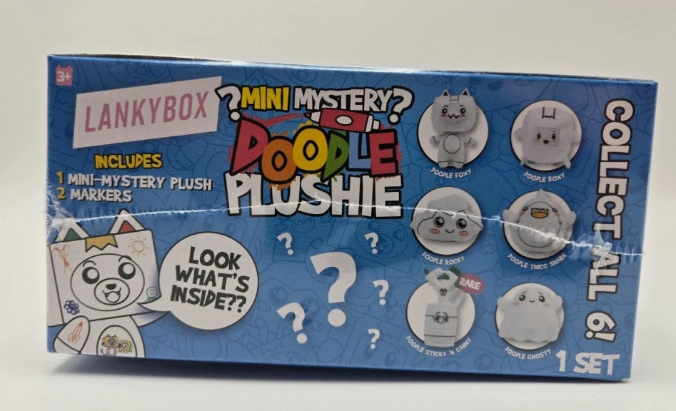 LankyBox Mini Mystery Doodle Plushie