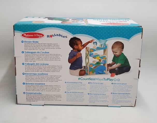 Melissa & Doug Rollables Wooden Ocean Slide SEE DETAILS