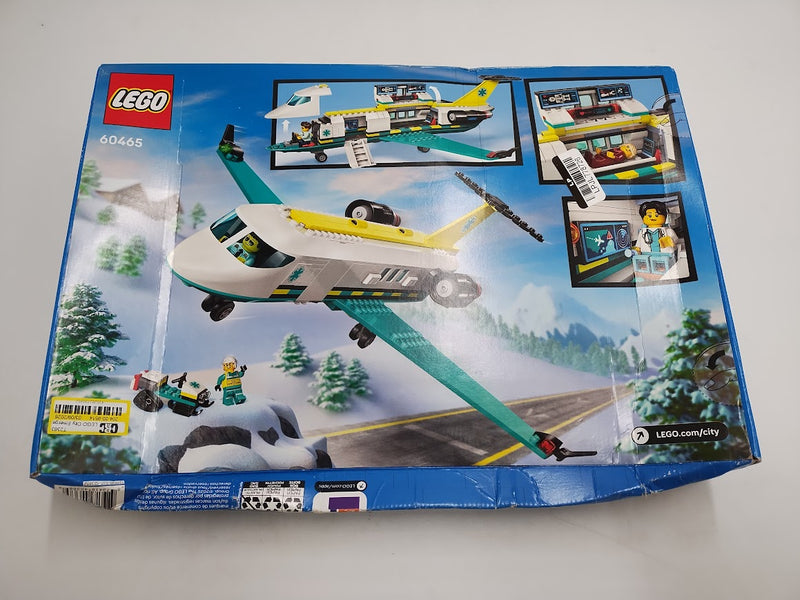 LEGO City Emergency Air Ambulance Airplane Toy 60465 SEE DETAILS