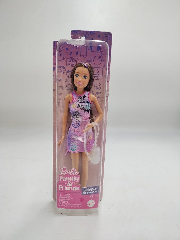 Barbie Family and Friends Skipper 11" Doll and Backpack Accessory SEE DETAILS