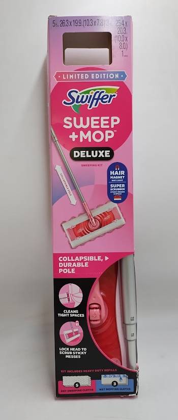 Swiffer Unscented Sweep + Mop Deluxe Floor Cleaners - Wicked Pink (LOCAL PICKUP ONLY)