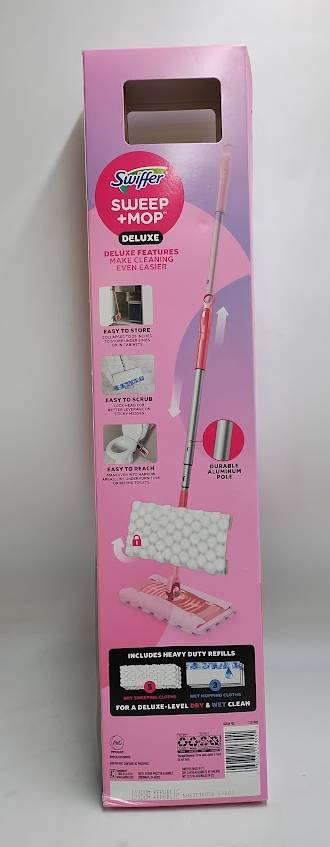 Swiffer Unscented Sweep + Mop Deluxe Floor Cleaners - Wicked Pink (LOCAL PICKUP ONLY)