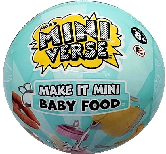 MGA's Miniverse Make It Mini Real Baby Make It Mini Baby Food