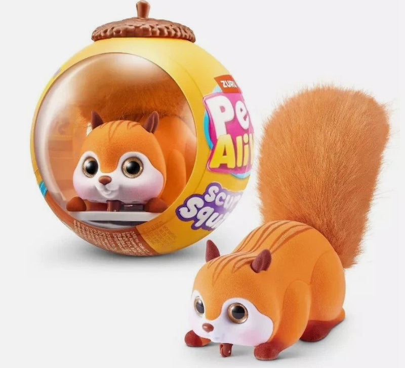 Pets Alive Scurry’n Squirrel by ZURU - ORANGE