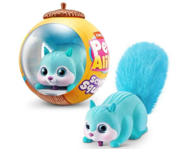 Pets Alive Scurry’n Squirrel by ZURU - TEAL BLUE
