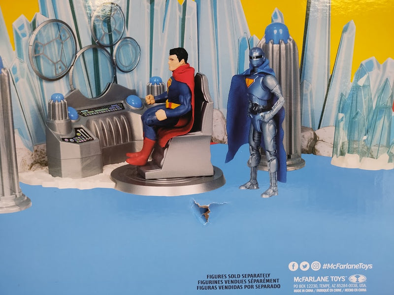 DC Comics Super Powers Fortress of Solitude Superman's Headquarters SEE DETAILS
