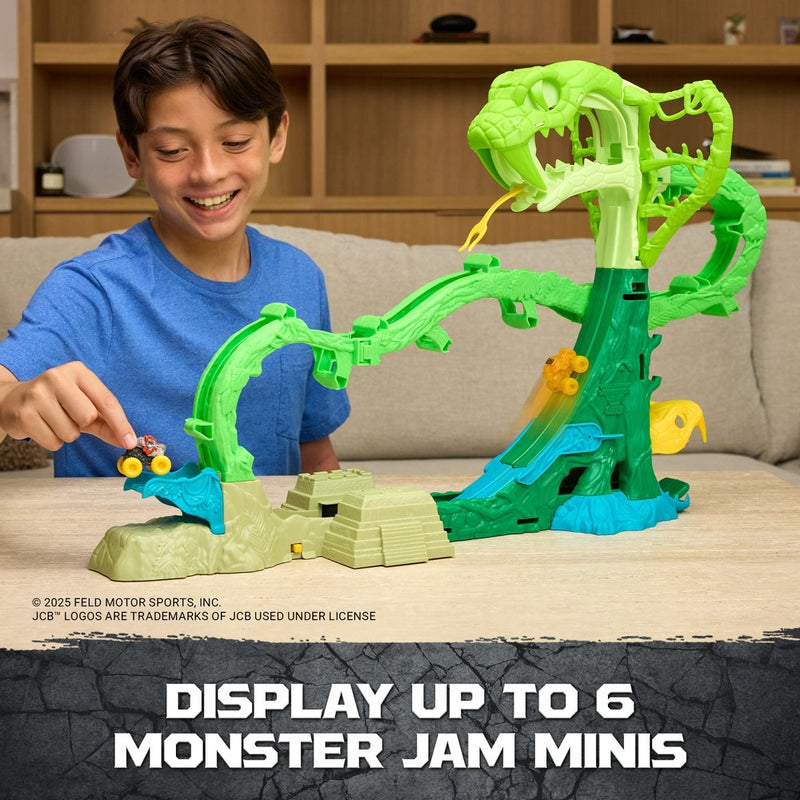 Monster Jam Mini Cobras Crazy Escape Toy Vehicle Playset (LOCAL PICKUP ONLY)
