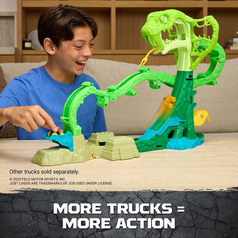 Monster Jam Mini Cobras Crazy Escape Toy Vehicle Playset (LOCAL PICKUP ONLY)