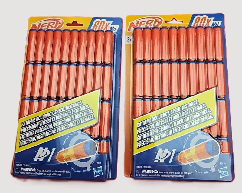 2 PACK!!! NERF N Series Blaster Refill - 80 ct (160 TOTAL!)