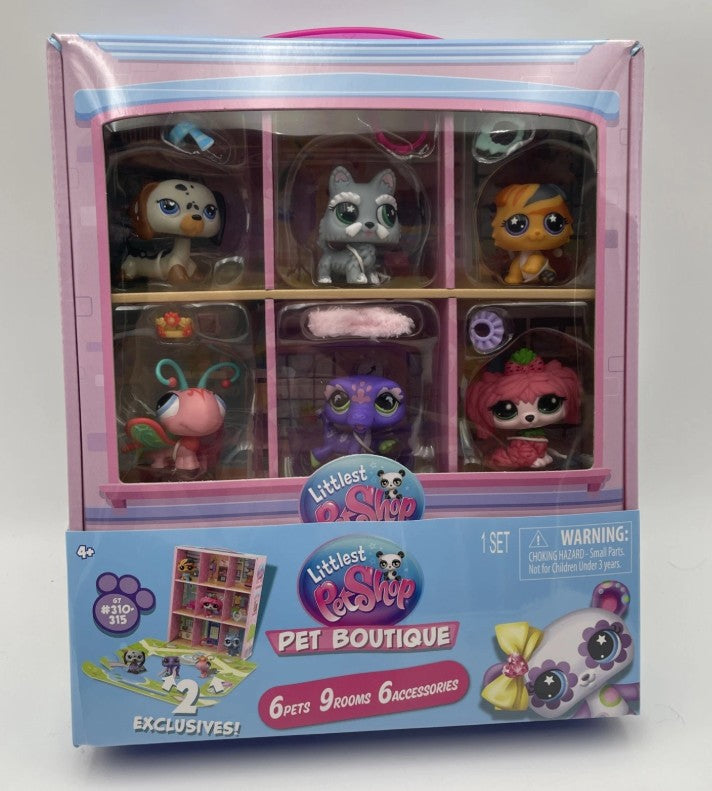 Littlest Pet Shop Pet Boutique - Collectible Figures Playset