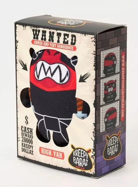 Kreepy Baraz 6" High Yah Stuffed Doll