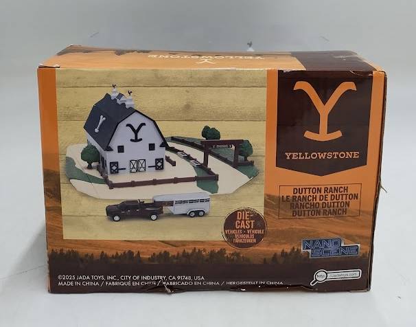 2026 Jada Toys Yellowstone NANO SCENE Dutton Ranch