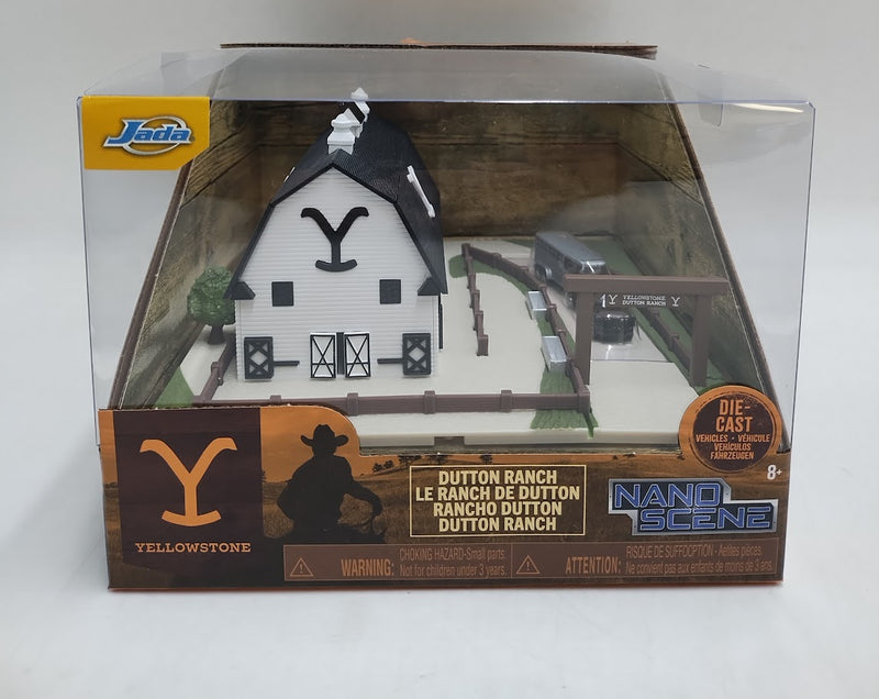 2026 Jada Toys Yellowstone NANO SCENE Dutton Ranch