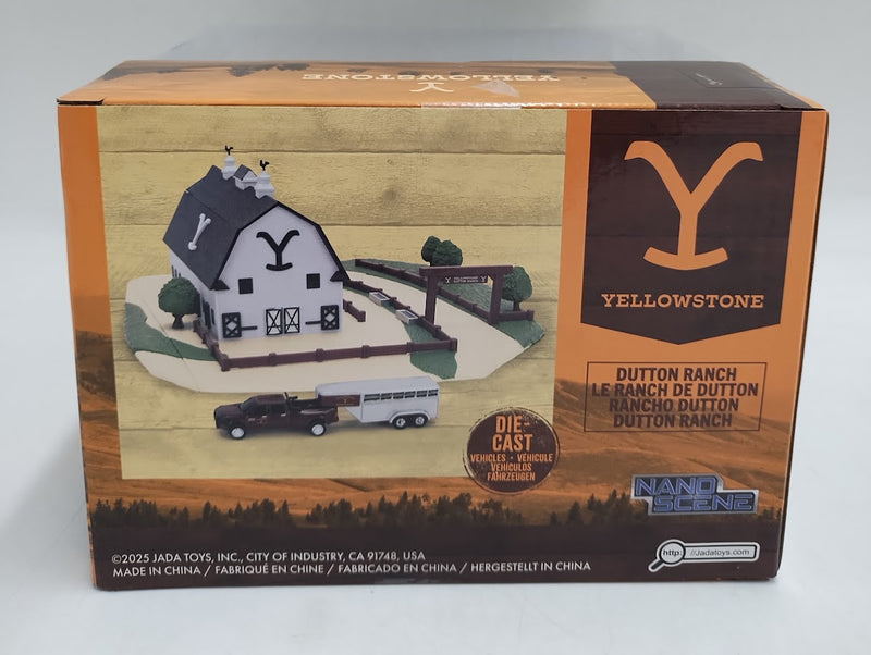 2026 Jada Toys Yellowstone NANO SCENE Dutton Ranch