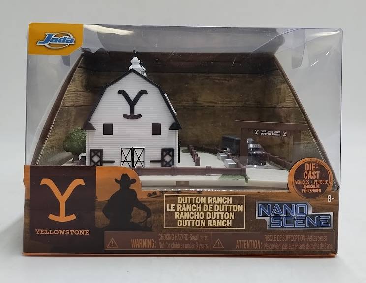 2026 Jada Toys Yellowstone NANO SCENE Dutton Ranch SEE DETAILS