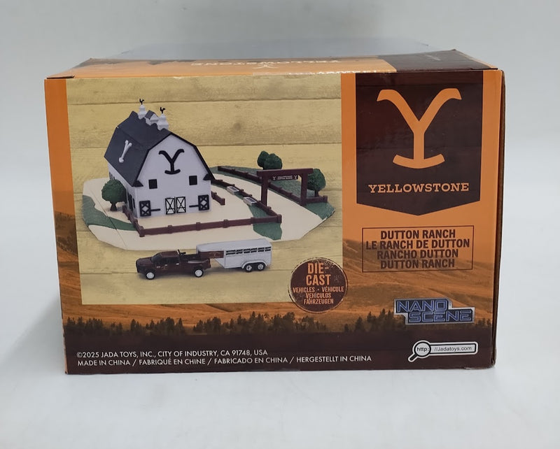 2026 Jada Toys Yellowstone NANO SCENE Dutton Ranch SEE DETAILS