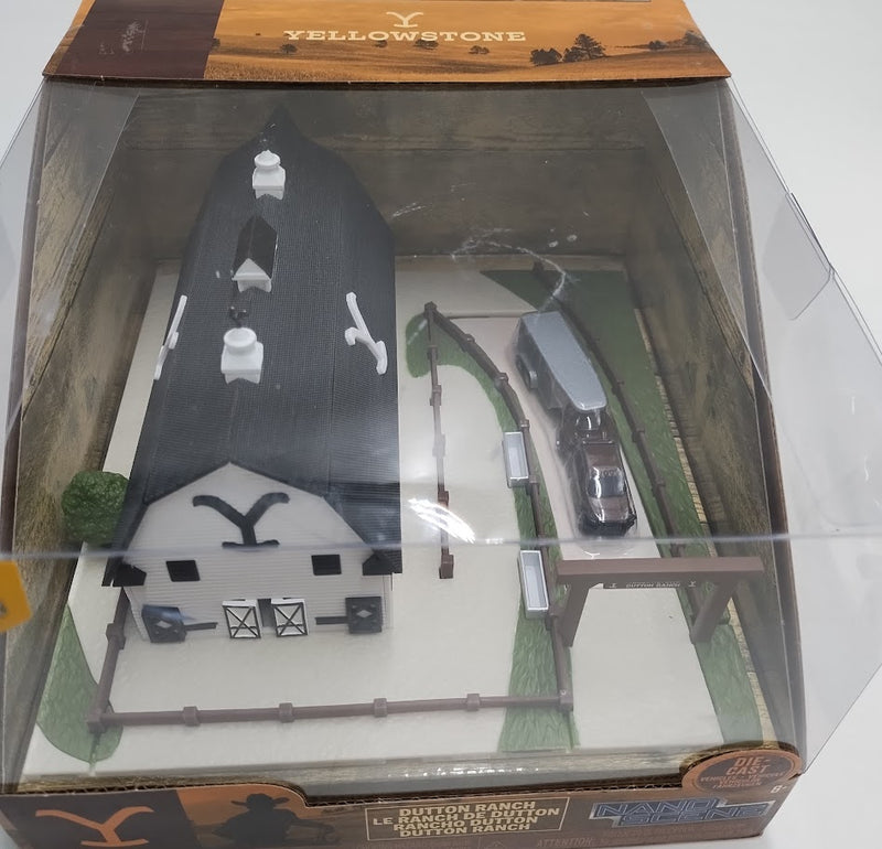 2026 Jada Toys Yellowstone NANO SCENE Dutton Ranch SEE DETAILS