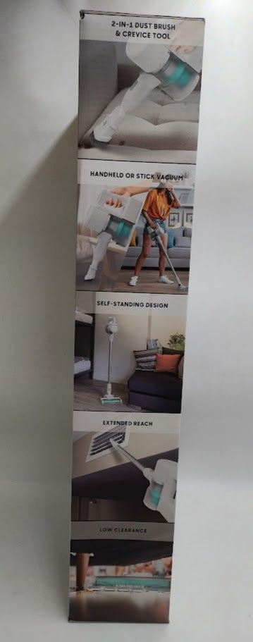 Sharper Image Cordless Vacuum Lightweight Stick and Handheld Combo White (LOCAL PICKUP ONLY)