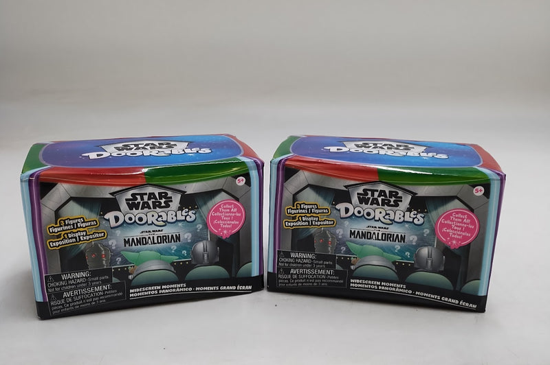 2 PACK Disney Doorables Star Wars Widescreen Moments - The Mandalorian