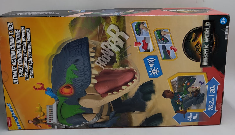 Fisher-Price Imaginext Jurassic World Rebirth Ultimate Action Chomp T. Rex (LOCAL PICKUP ONLY)