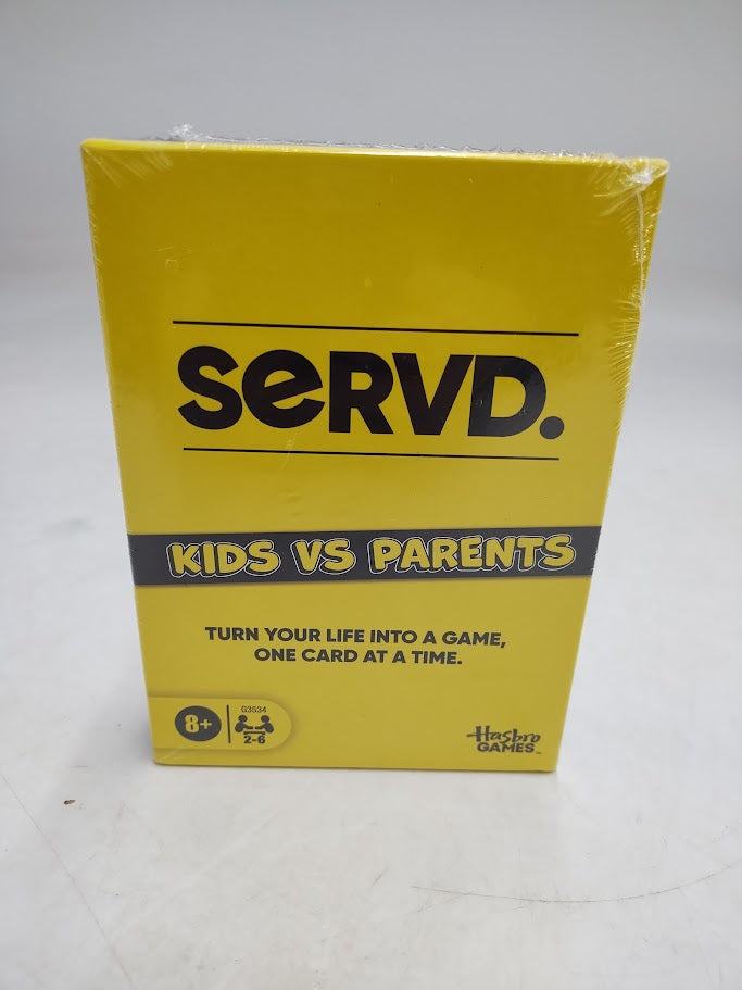 SERVD Kids vs Parents Card Game