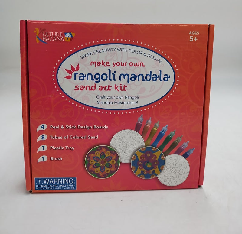 Kulture Khazana Make Your Own Rangoli Sand Art Kit